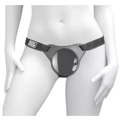   Body Dock OG - mutandina con aggancio per dildo con ventosa (nera)