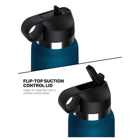 Fuck Flask Private Pleaser - masturbatore vaginale - silicone blu-marrone