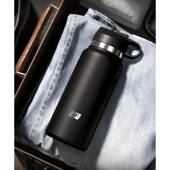Fap Flask Thrill Seeker - masturbatore a forma di borraccia - nero