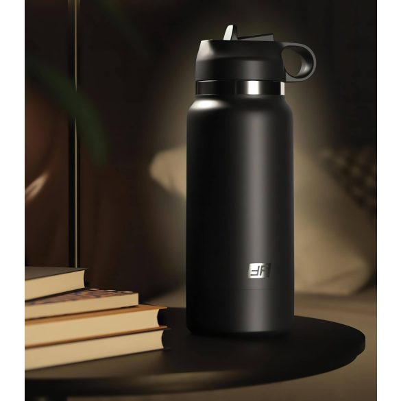 Fap Flask Thrill Seeker - masturbatore a forma di borraccia - nero