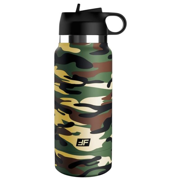 Fap Flask Happy Camper - masturbatore a forma di borraccia - verde e nero