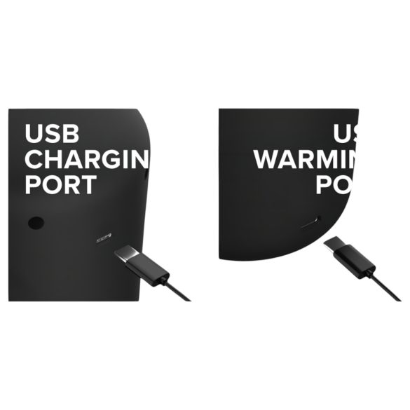 PDX Elite Milk Me Hotter - masturbatore riscaldante uomo - nero