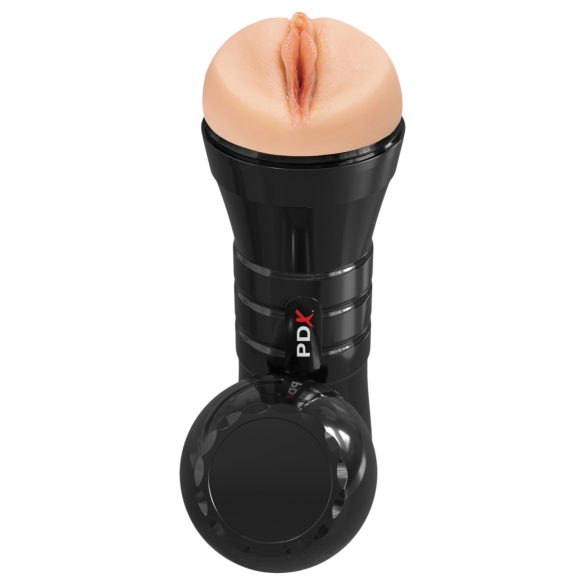 PDX Extreme Wet Pussy - Masturbatore realistico XXL a forma di vagina (nero)