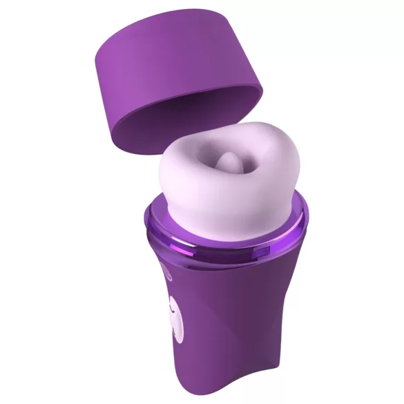 Fantasy For Her Lush Kiss Plush - succhia-clitoride con leccamento (viola)