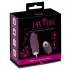 Javida - ovetto vibrante telecomandato a impulsi - silicone viola