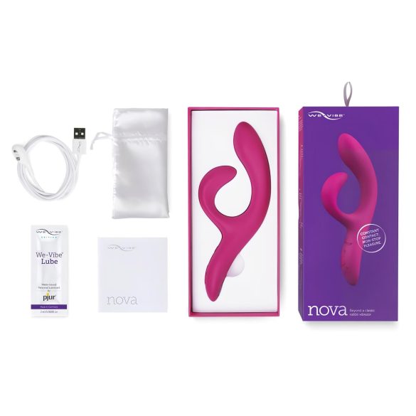We-Vibe Nova 2 - vibratore con braccio clitorideo - silicone viola