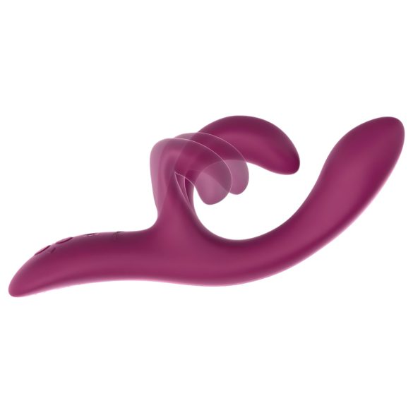 We-Vibe Nova 2 - vibratore con braccio clitorideo - silicone viola