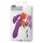 BeauMents Come2gether - vibratore per coppia ricaricabile, impermeabile (viola)