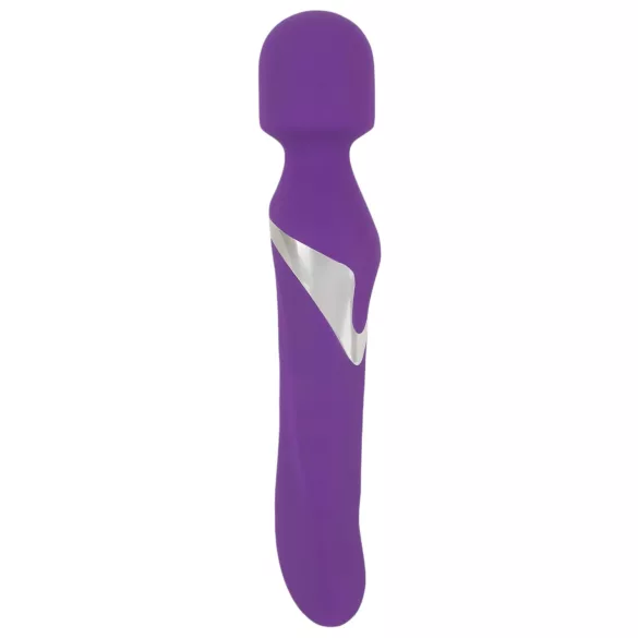 Javida Wand & Pearl - vibratore massaggiante 2in1 - silicone viola