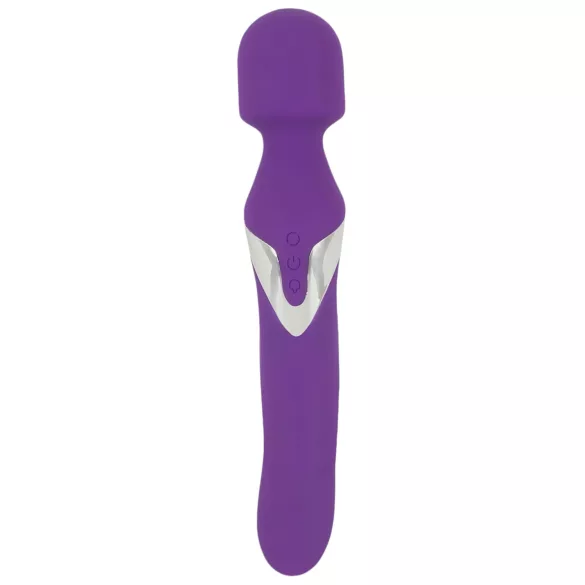 Javida Wand & Pearl - vibratore massaggiante 2in1 - silicone viola