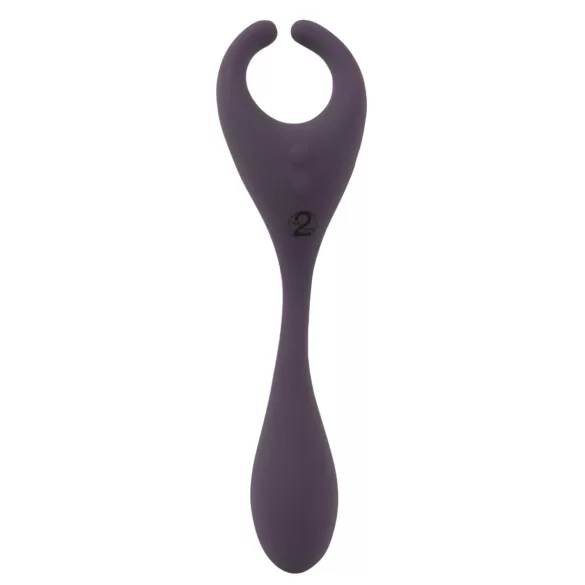 Couples Choice - Vibratore doppio motore ricaricabile wireless - viola