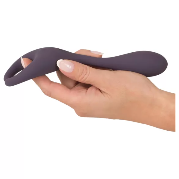 Couples Choice - Vibratore doppio motore ricaricabile wireless - viola