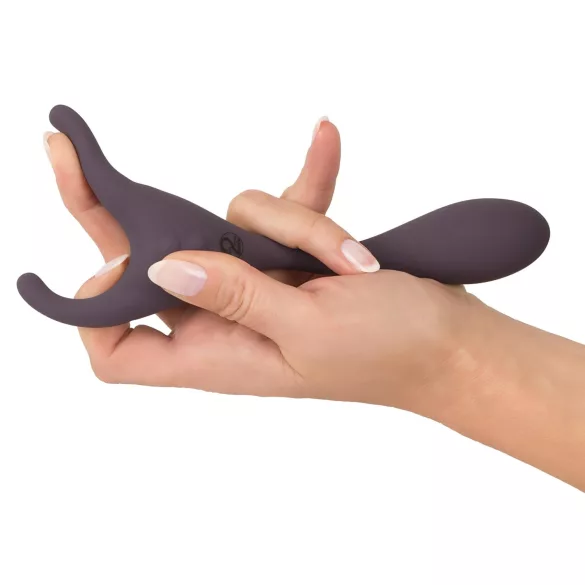 Couples Choice - Vibratore doppio motore ricaricabile wireless - viola