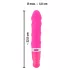 SMILE Soft - vibratore ricaricabile riscaldante - silicone rosa