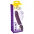 SMILE Soft - vibratore ricaricabile riscaldante - silicone viola