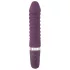 SMILE Soft - vibratore ricaricabile riscaldante - silicone viola