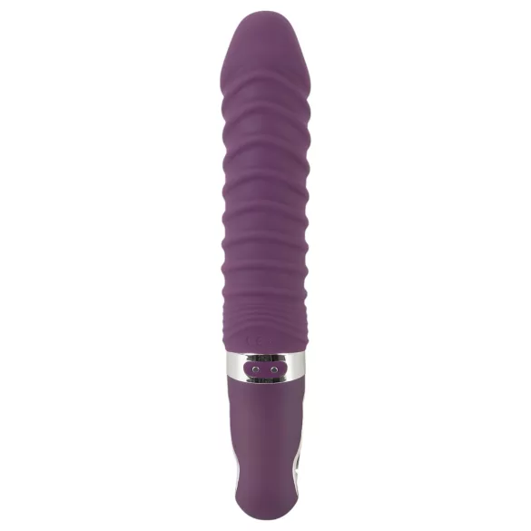 SMILE Soft - vibratore ricaricabile riscaldante - silicone viola