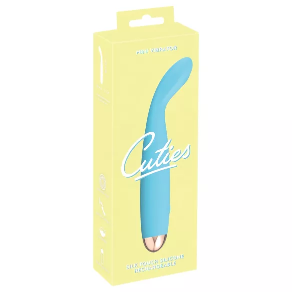 Cuties Mini - vibratore punto G ricaricabile impermeabile turchese