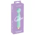 Cuties Mini Wand - vibratore massaggiante ricaricabile, impermeabile (verde)