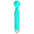 Cuties Mini Wand - vibratore massaggiante ricaricabile, impermeabile (verde)