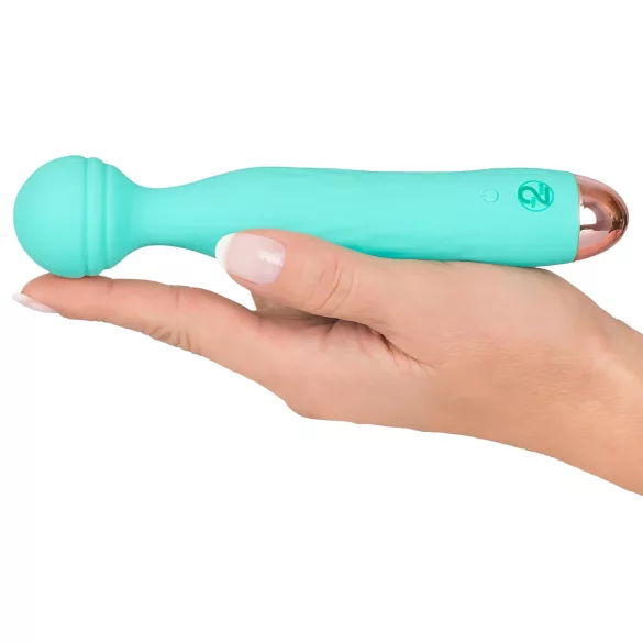Cuties Mini Wand - vibratore massaggiante ricaricabile, impermeabile (verde)