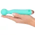 Cuties Mini Wand - vibratore massaggiante ricaricabile, impermeabile (verde)