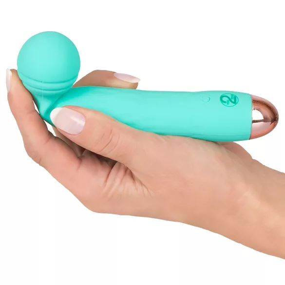 Cuties Mini Wand - vibratore massaggiante ricaricabile, impermeabile (verde)