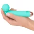 Cuties Mini Wand - vibratore massaggiante ricaricabile, impermeabile (verde)