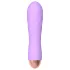 Cuties Mini - vibratore ricaricabile impermeabile con rilievi - silicone lilla