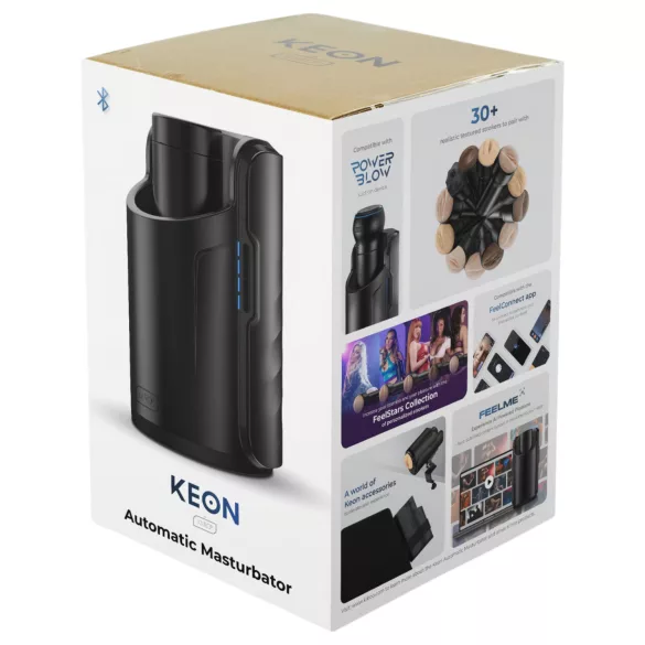 Kiiroo Keon Automatic - Masturbatore interattivo per uomini (nero)