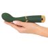 Emerald Love - vibratore Punto G ricaricabile e impermeabile (verde)