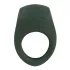 Emerald Love - anello fallico vibrante ricaricabile impermeabile - verde
