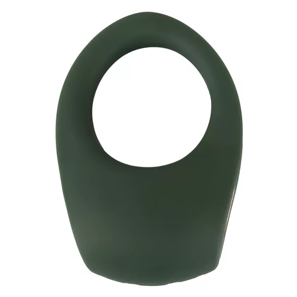 Emerald Love - anello fallico vibrante ricaricabile impermeabile - verde