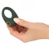 Emerald Love - anello fallico vibrante ricaricabile impermeabile - verde