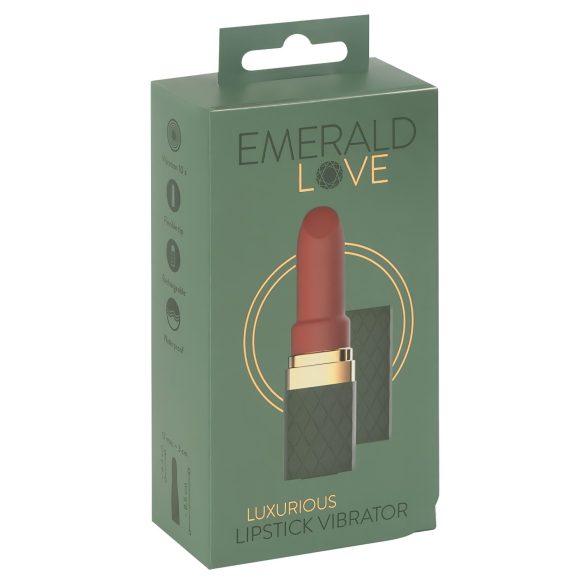 Emerald Love - rossetto vibrante impermeabile a batteria (rosso)