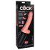 King Cock Plus 6,5 - vibratore realistico con testicoli - colore naturale
