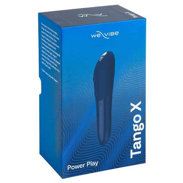 We-Vibe Tango X - vibratore bullet impermeabile - silicone blu