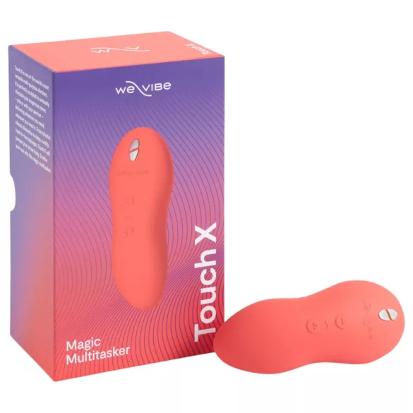 We-Vibe Touch X - vibratore clitoride ricaricabile impermeabile - corallo