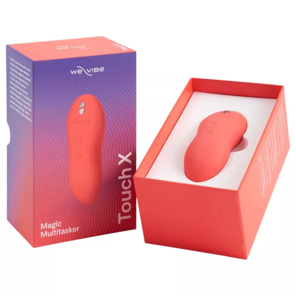 We-Vibe Touch X - vibratore clitoride ricaricabile impermeabile - corallo