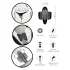 GoGasm Panty - vibratore clitorideo ricaricabile wireless - nero