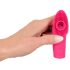 SMILE Licking - Vibratore da dito a onde e leccate (rosa)