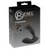 Rebel - vibratore prostatico ricaricabile telecomandato - silicone nero