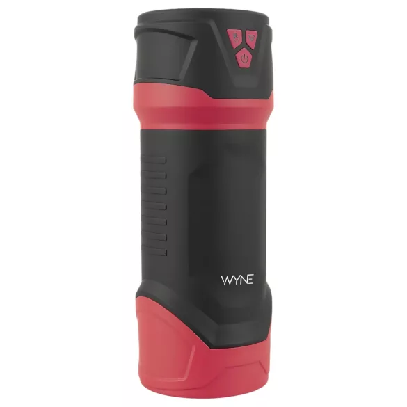 WYNE 04 - masturbatore a batteria, vibrante e succhiante (marrone)