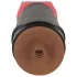 WYNE 04 - masturbatore a batteria, vibrante e succhiante (marrone)