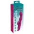 SMILE - vibratore flessibile doppia stimolazione punto A e G - silicone viola