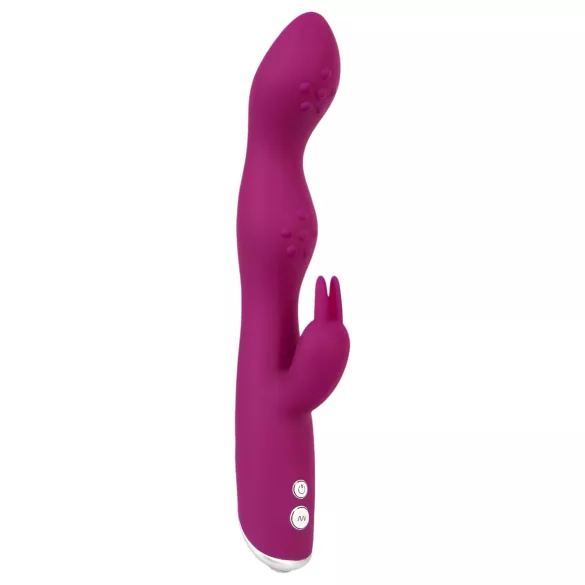 SMILE - vibratore flessibile doppia stimolazione punto A e G - silicone viola