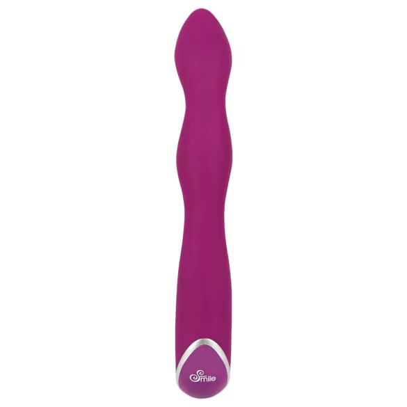 SMILE - vibratore flessibile doppia stimolazione punto A e G - silicone viola
