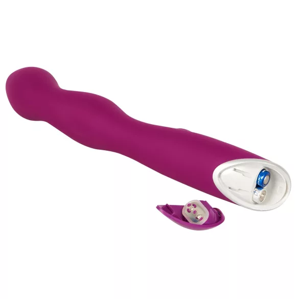 SMILE - vibratore flessibile doppia stimolazione punto A e G - silicone viola
