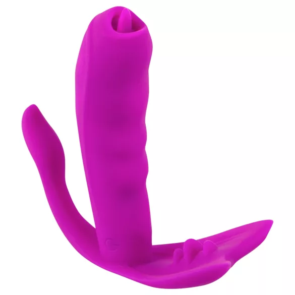 Javida - vibratore punto G e clitoride - stimolatore doppio - viola