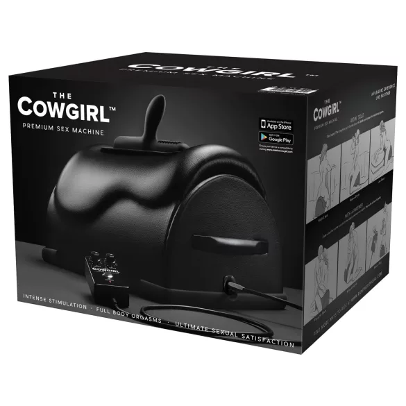 The Cowgirl - macchina del sesso rodeo - premium - nero